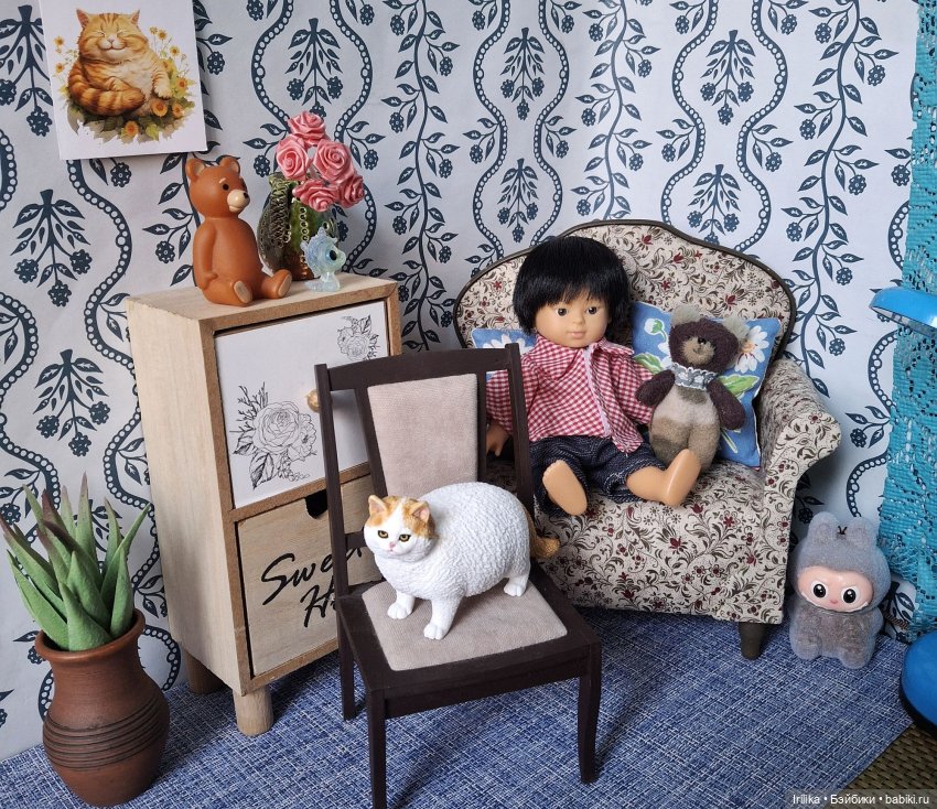 Страхи! Один дома | Бэйбики Страхи! Один дома — Испанские куклы (разное): Vestida de Azul (фото 6)