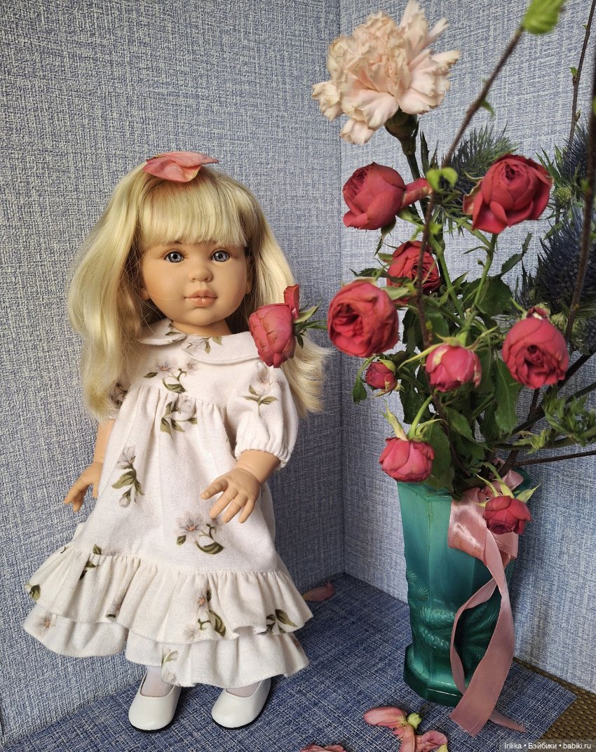 Катрин и Мила. Две разные куклы, а платье одно (фото 9)