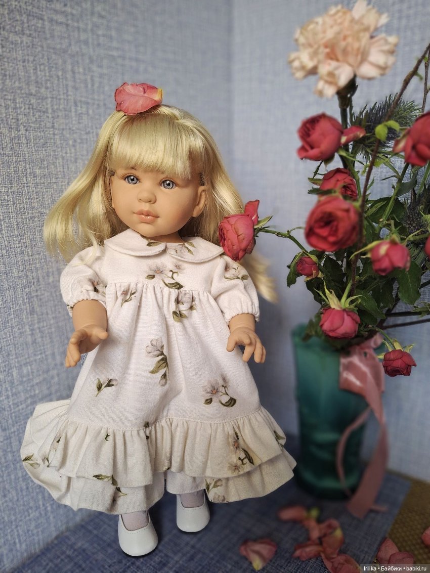 Катрин и Мила. Две разные куклы, а платье одно (фото 7)