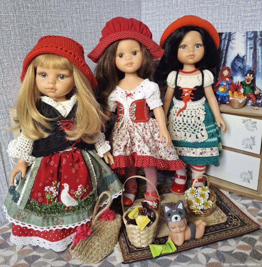 Три девицы под окном — Куклы Paola Reina (Паола Рейна): новинки