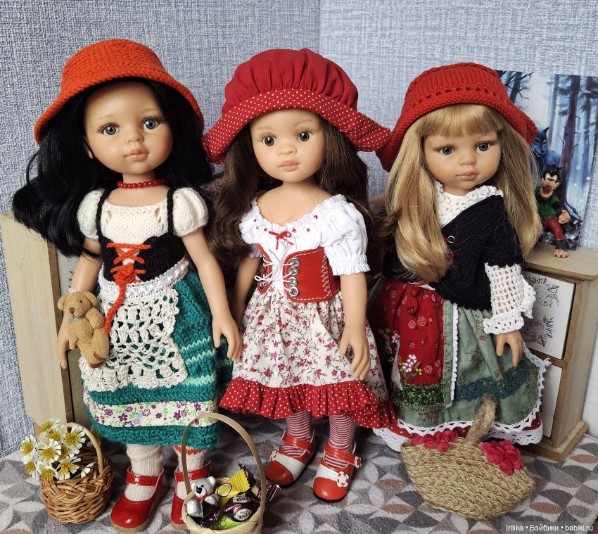 Три девицы под окном — Куклы Paola Reina (Паола Рейна): новинки