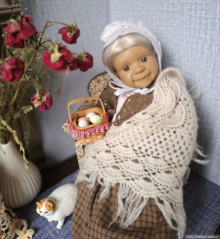 Баба Рая. С праздником — Испанские куклы (разное): Vestida de Azul (фото 7)