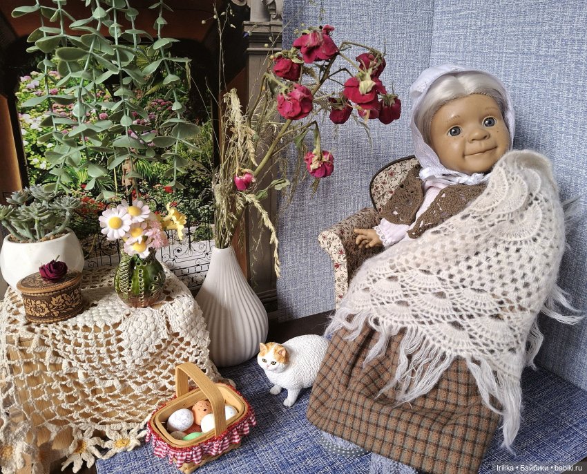 Баба Рая. С праздником — Испанские куклы (разное): Vestida de Azul (фото 6)