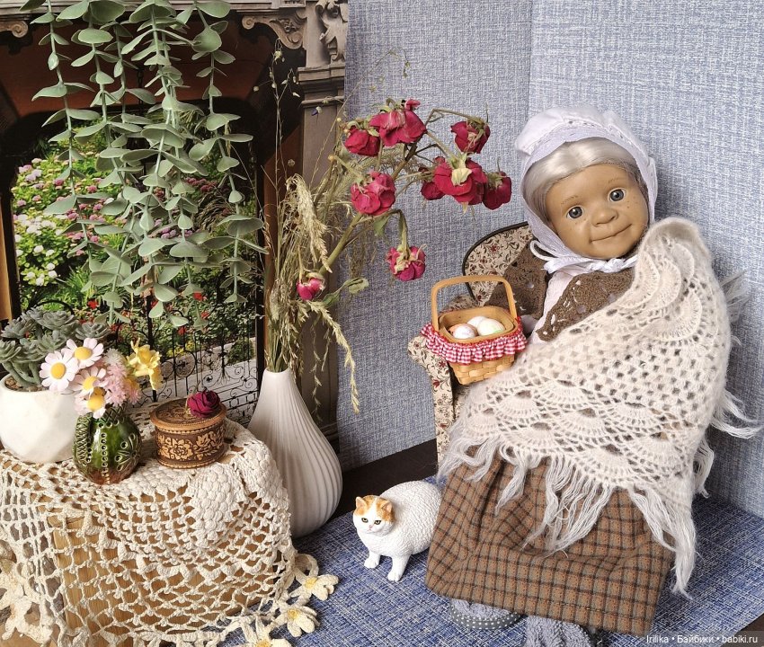 Баба Рая. С праздником — Испанские куклы (разное): Vestida de Azul (фото 3)