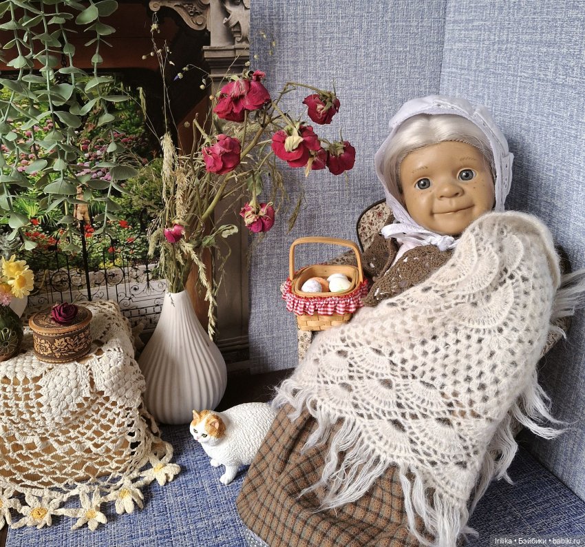 Баба Рая. С праздником — Испанские куклы (разное): Vestida de Azul (фото 5)