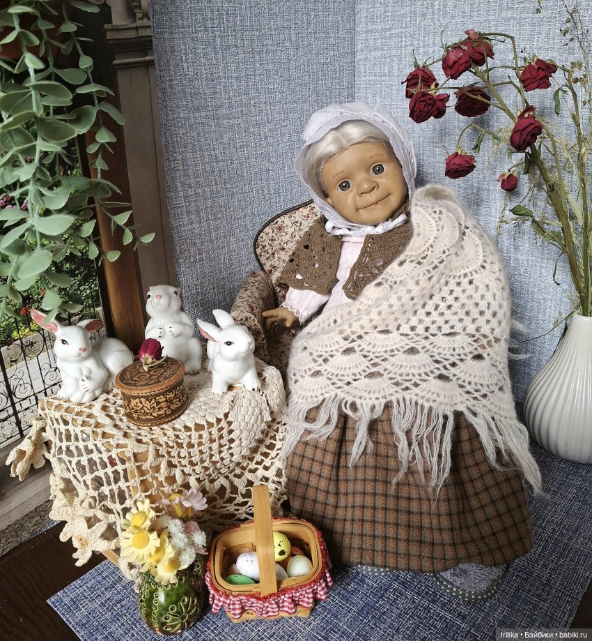 Баба Рая. С праздником — Испанские куклы (разное): Vestida de Azul (фото 2)