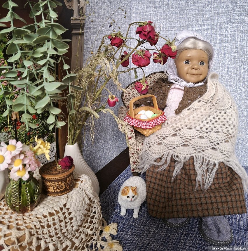 Баба Рая. С праздником — Испанские куклы (разное): Vestida de Azul (фото 4)