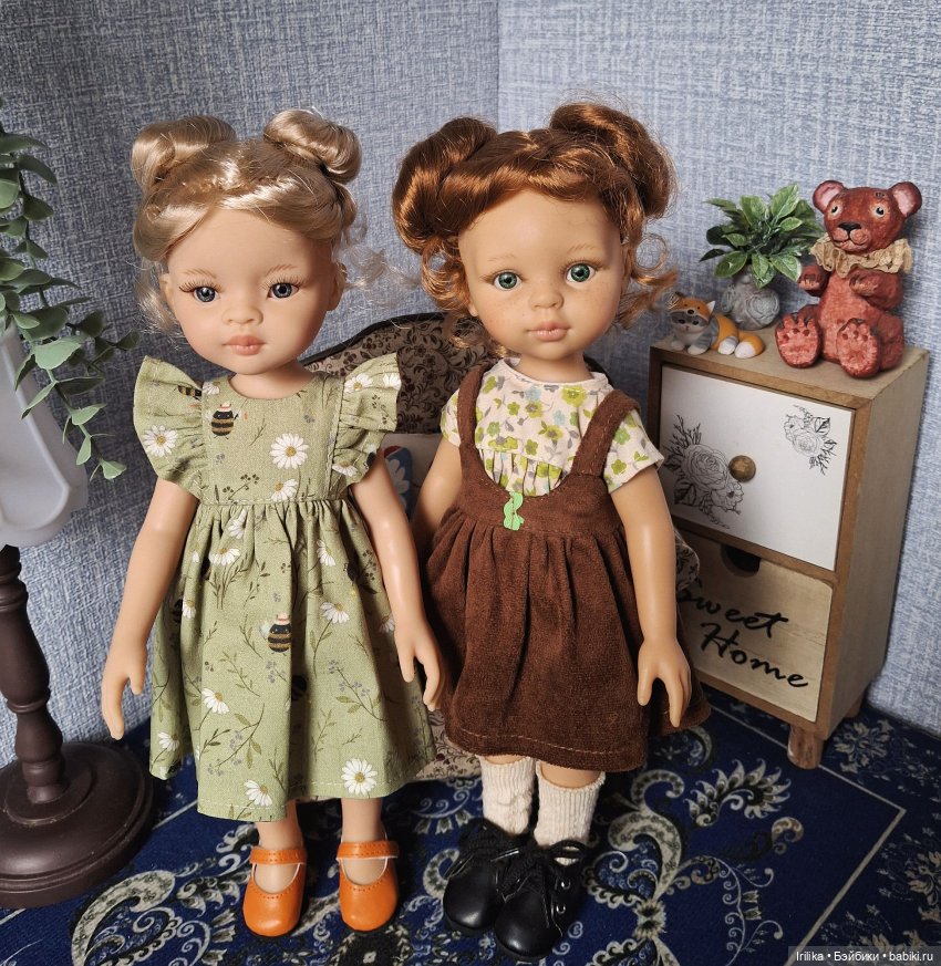 Новая Маника с буклями | Бэйбики Новая Маника с буклями — Куклы Paola Reina (Паола Рейна): новинки (фото 5)