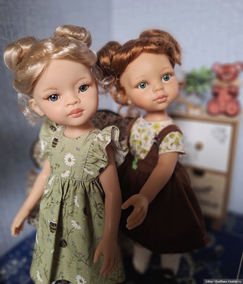 Новая Маника с буклями | Бэйбики Новая Маника с буклями — Куклы Paola Reina (Паола Рейна): новинки (фото 7)