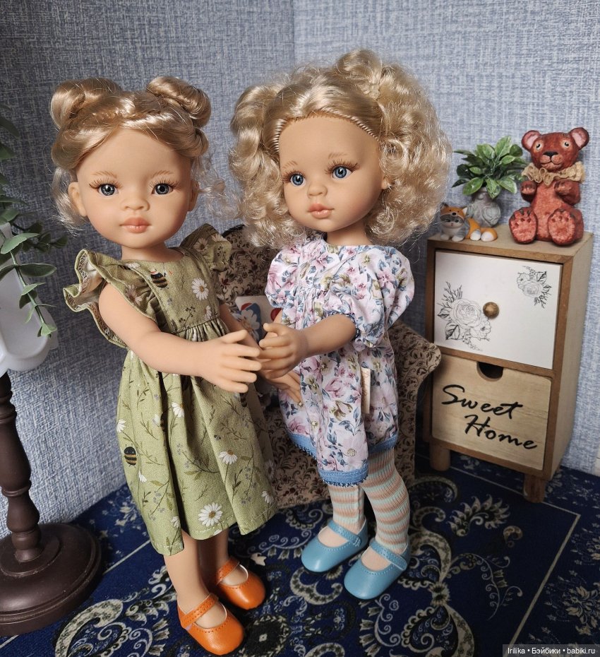 Новая Маника с буклями | Бэйбики Новая Маника с буклями — Куклы Paola Reina (Паола Рейна): новинки (фото 9)