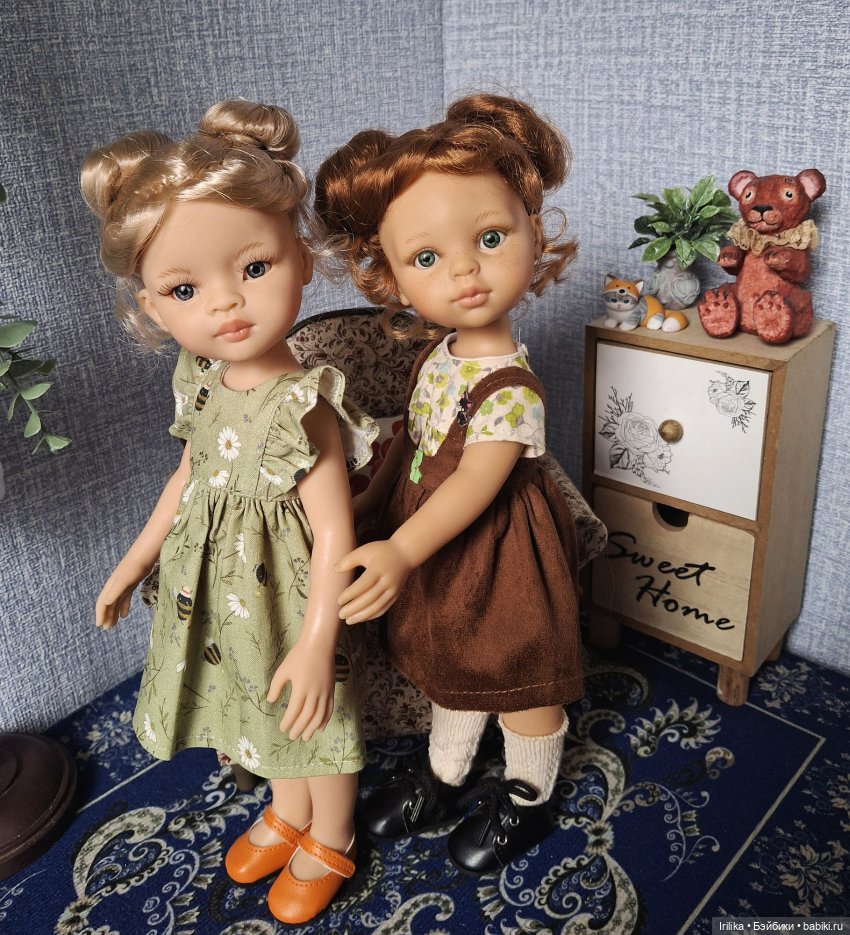 Новая Маника с буклями | Бэйбики Новая Маника с буклями — Куклы Paola Reina (Паола Рейна): новинки (фото 6)