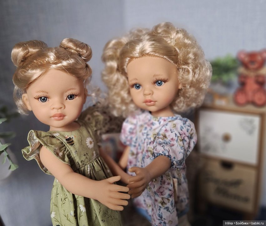 Новая Маника с буклями | Бэйбики Новая Маника с буклями — Куклы Paola Reina (Паола Рейна): новинки (фото 10)