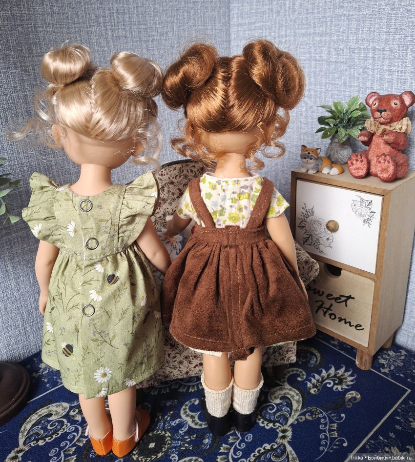 Новая Маника с буклями | Бэйбики Новая Маника с буклями — Куклы Paola Reina (Паола Рейна): новинки (фото 8)