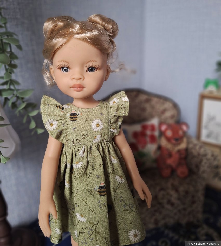 Новая Маника с буклями | Бэйбики Новая Маника с буклями — Куклы Paola Reina (Паола Рейна): новинки