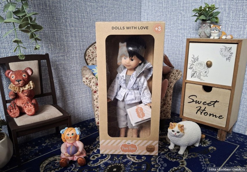 Младший братишка Адриан — Куклы Paola Reina (Паола Рейна): новинки (фото 2)