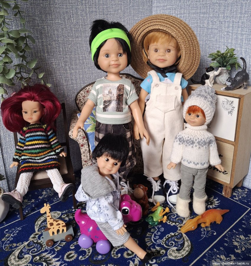 Младший братишка Адриан — Куклы Paola Reina (Паола Рейна): новинки (фото 9)