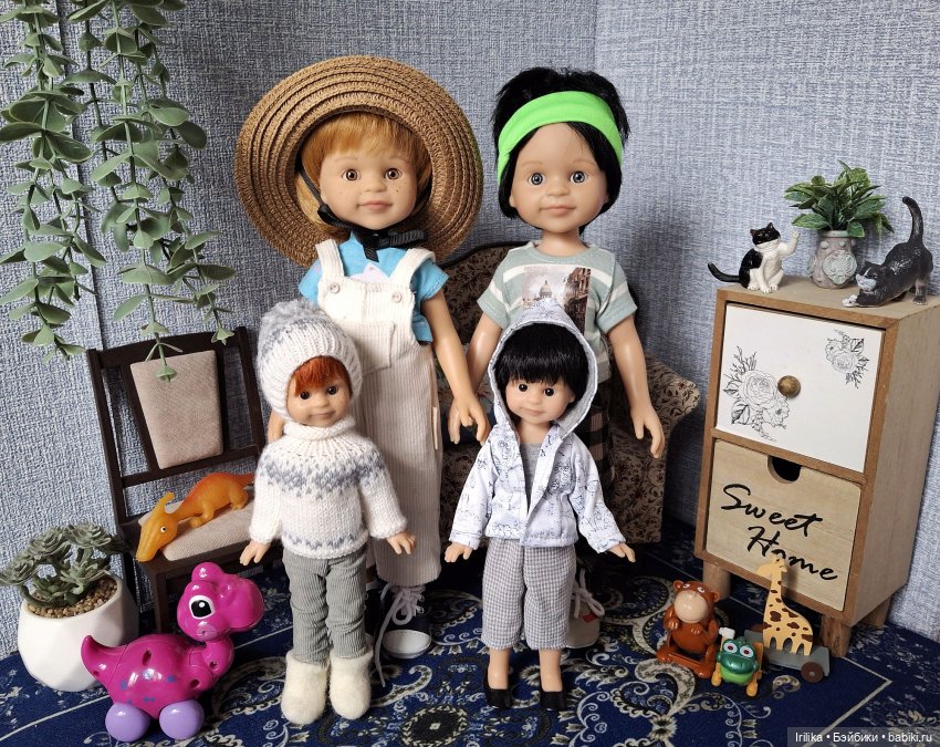 Младший братишка Адриан — Куклы Paola Reina (Паола Рейна): новинки (фото 7)