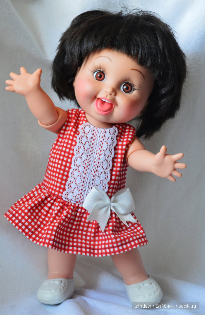 Брюнетки-любовь моя! Или ООАК Пенни от Galoob Baby Face