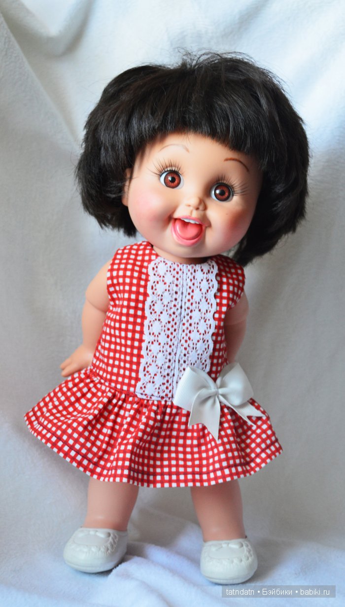 Брюнетки-любовь моя! Или ООАК Пенни от Galoob Baby Face (фото 2)