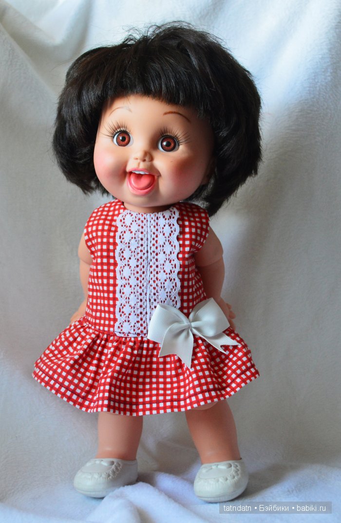 Брюнетки-любовь моя! Или ООАК Пенни от Galoob Baby Face (фото 3)