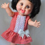 Брюнетки-любовь моя! Или ООАК Пенни от Galoob Baby Face.