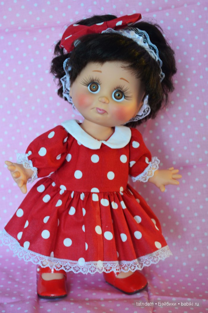 И снова брюнетка — Куклы Galoob Baby Face (Фейсинки): винтаж 90 (фото 3)