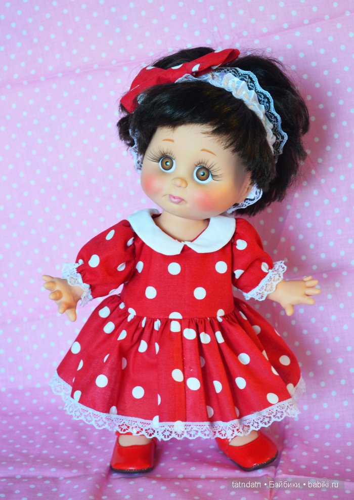 И снова брюнетка — Куклы Galoob Baby Face (Фейсинки): винтаж 90 (фото 2)