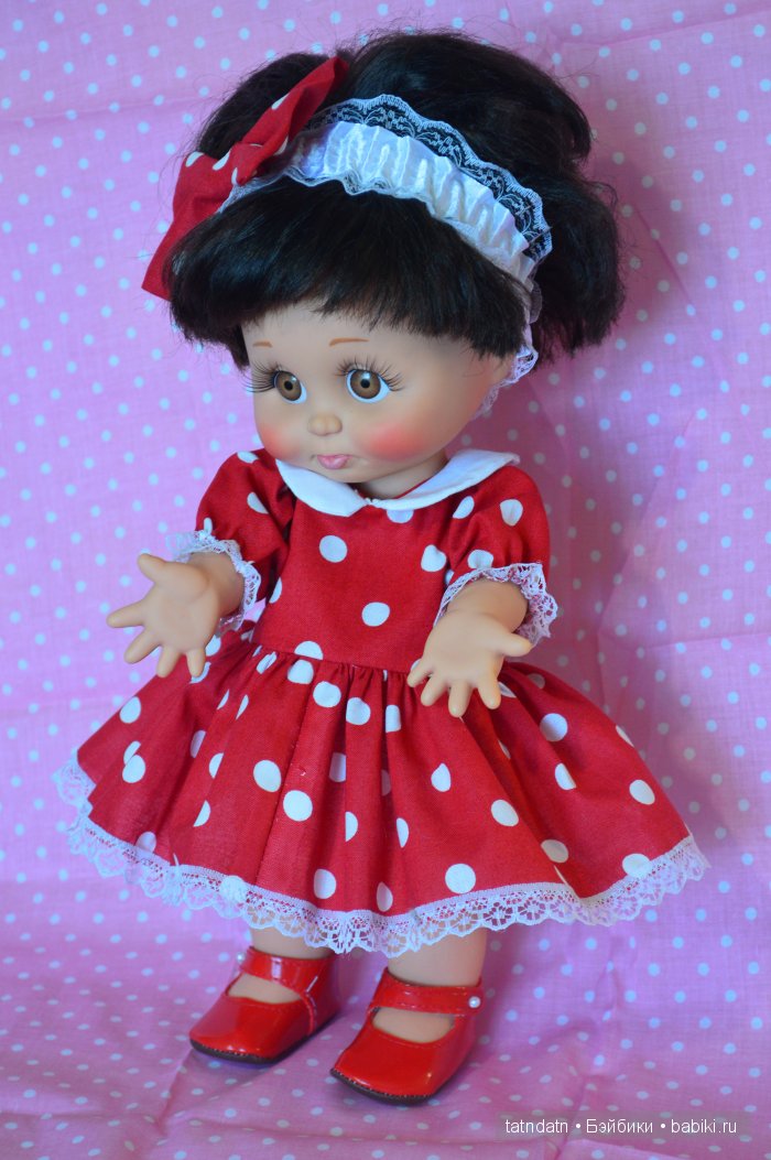 И снова брюнетка — Куклы Galoob Baby Face (Фейсинки): винтаж 90 (фото 4)
