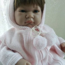 Испанская кукла Паула с мягким телом и звуковым модулем