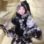 Домино, Грунтованный текстиль, IraKALI