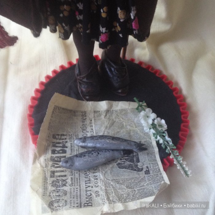 Тётя Циля на привозе — Лепка авторских кукол: полимерная глина (фото 2)