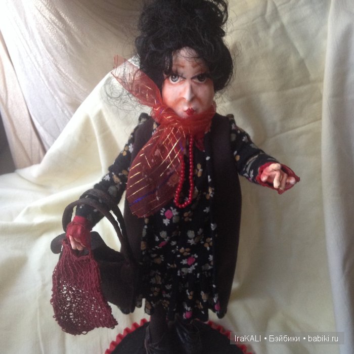 Тётя Циля на привозе — Лепка авторских кукол: полимерная глина