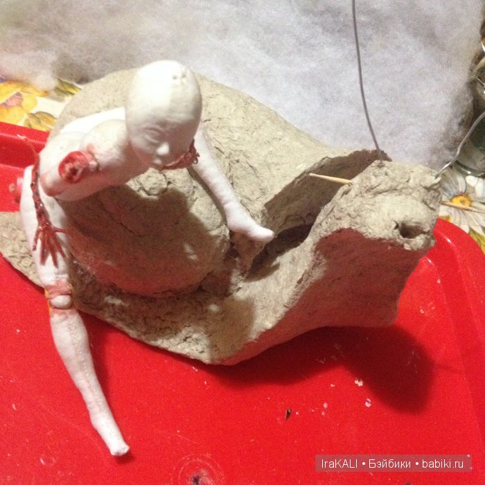 авторская кукла процесс