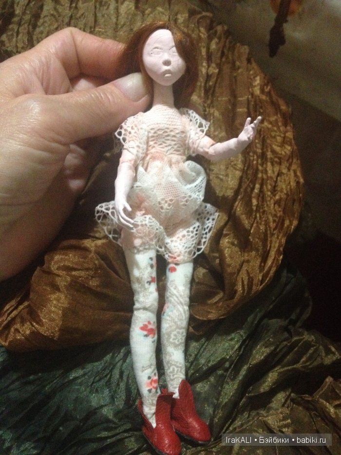 авторская кукла процесс