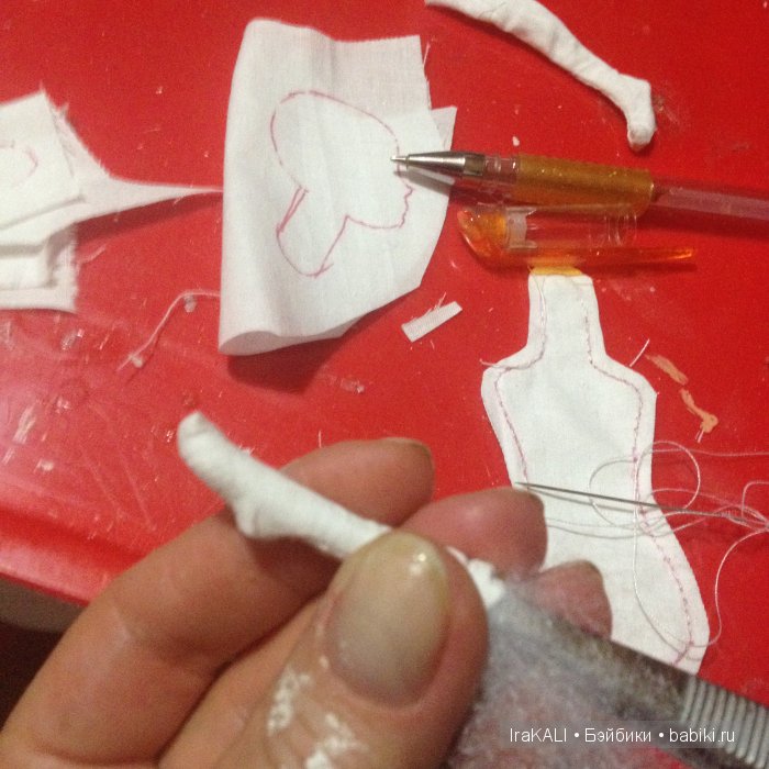 авторская кукла процесс