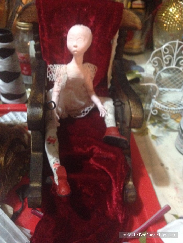 авторская кукла процесс