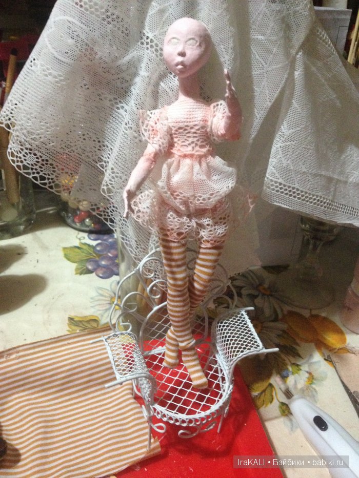 авторская кукла процесс