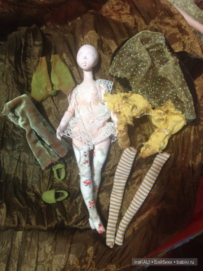 авторская кукла процесс