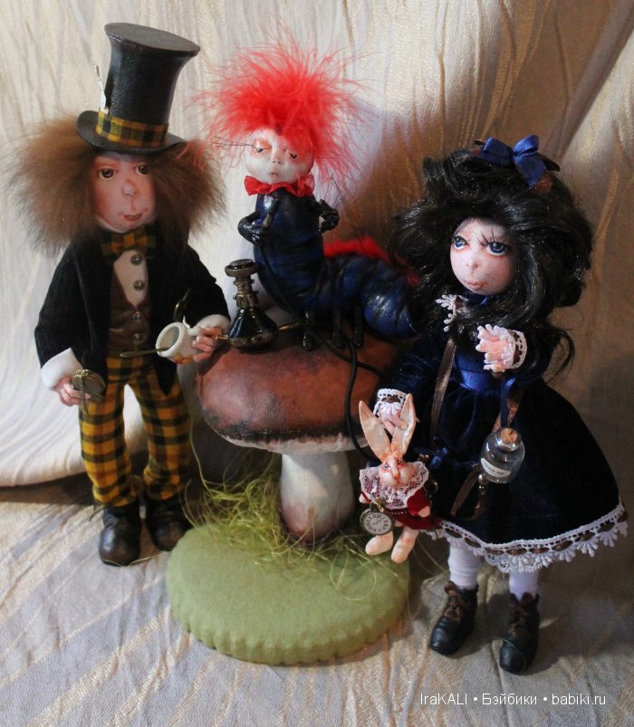 авторские куклы IraKALI, грунтованный текстиль