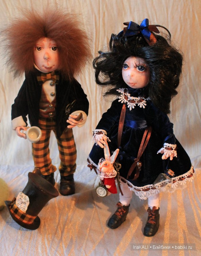 авторские куклы IraKALI, грунтованный текстиль