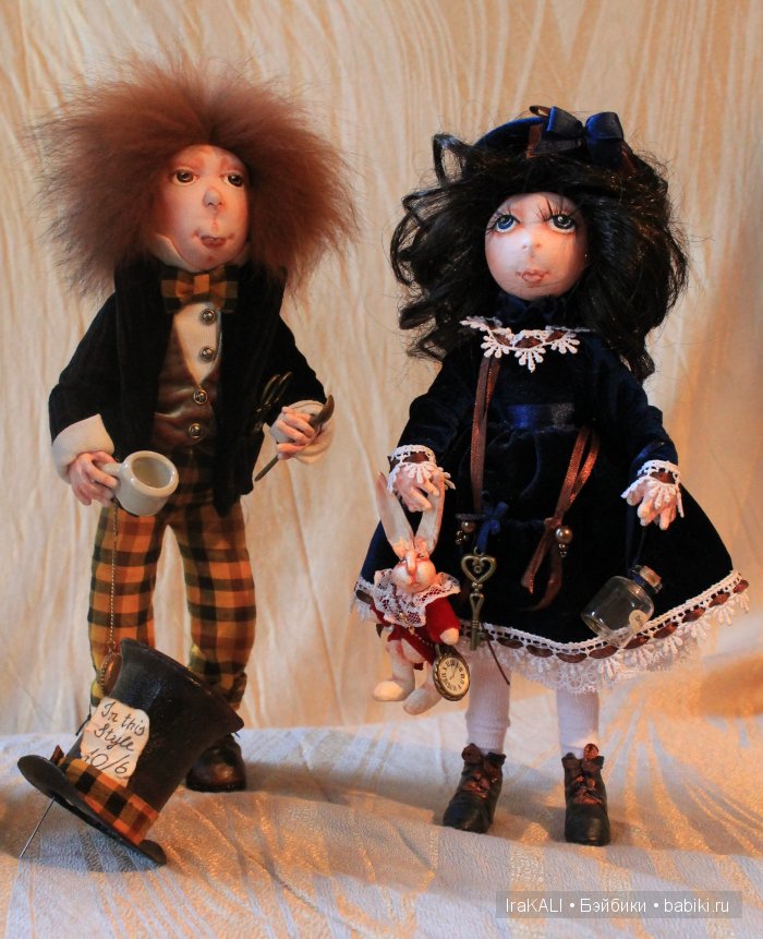 авторские куклы IraKALI, грунтованный текстиль