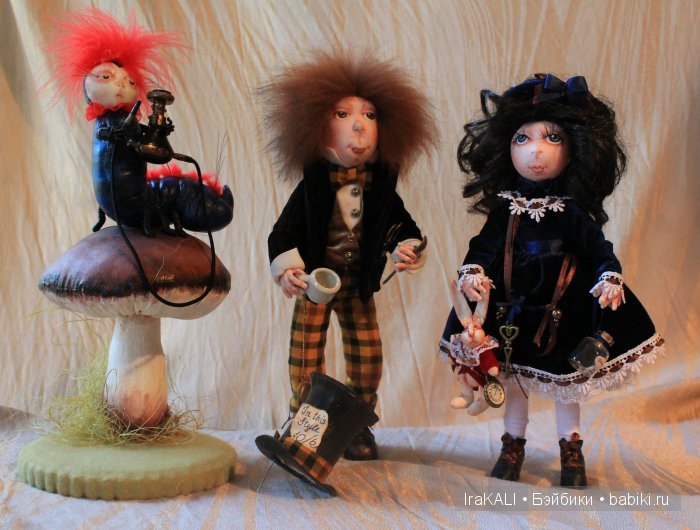 авторские куклы IraKALI, грунтованный текстиль