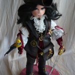 Девочка - пират, авторская кукла