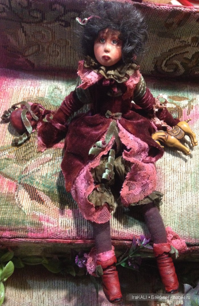 куклы IraKALI. грунтованный текстиль, авторская кукла