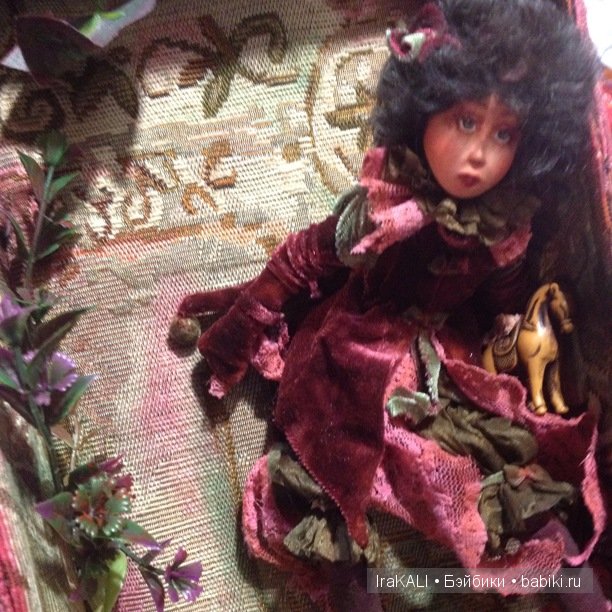 куклы IraKALI. грунтованный текстиль, авторская кукла