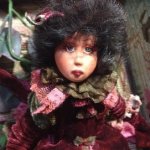 Нисса - текстильная шарнирная кукла IraКАLI