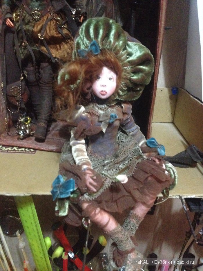куклы IraKALI. грунтованный текстиль, авторская кукла