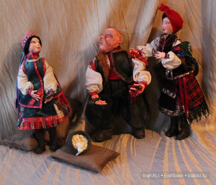куклы IraKALI. авторская кукла, вечера на хуторе близ диканьки куклы IraKALI. авторская кукла, вечера на хуторе близ диканьки