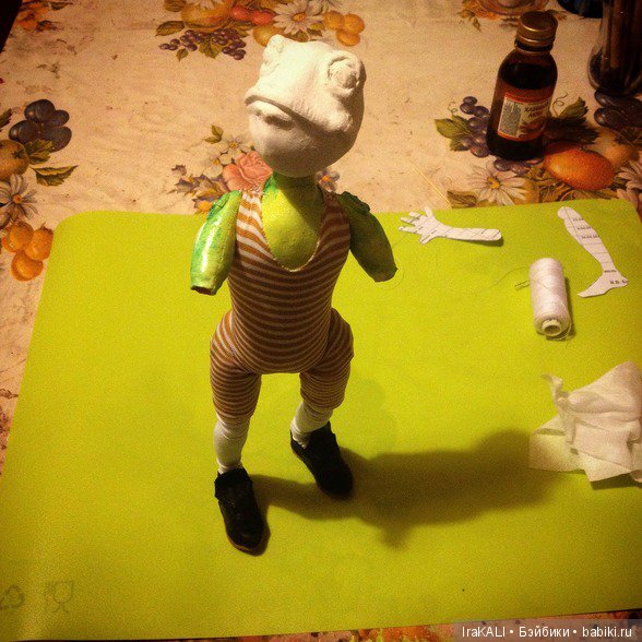 Мистер Жаб | Бэйбики Мистер Жаб — Лепка авторских кукол: полимерная глина