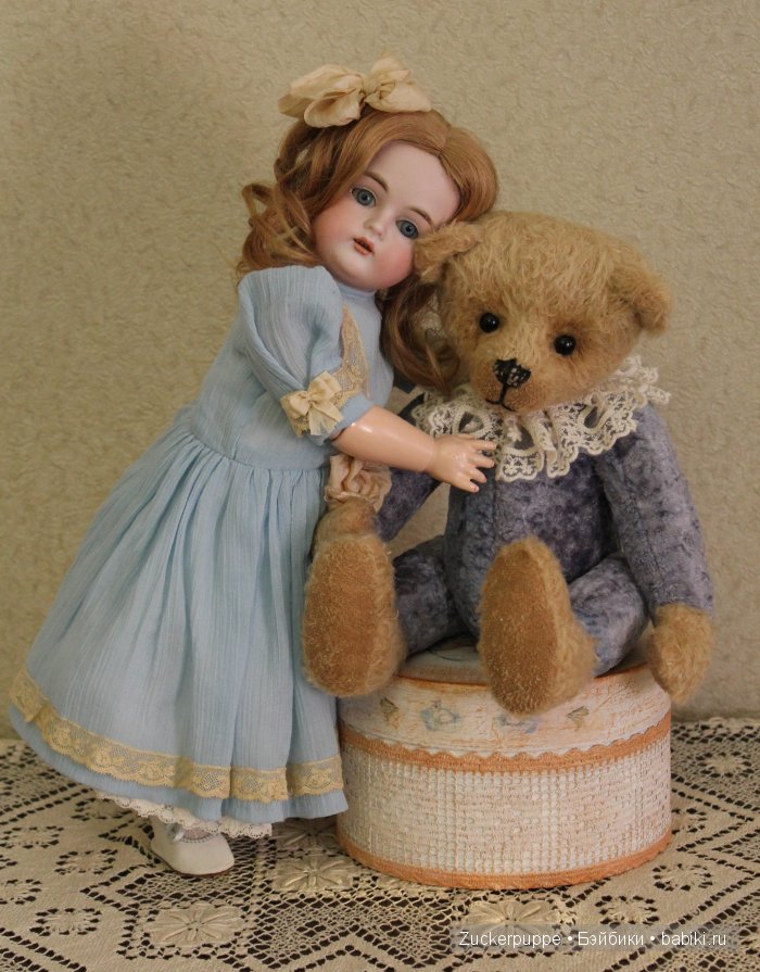 Антикварная кукла Kestner 167 18". Девочка-нежность (фото 4)